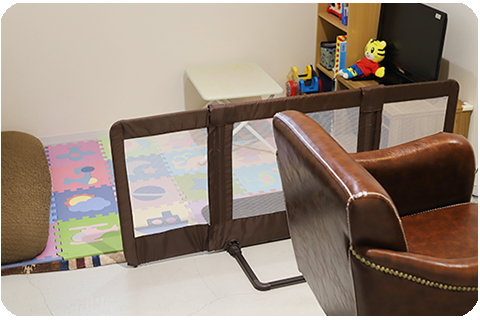 キッズルーム完備